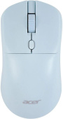 ACER Мышь OMR501 голубой оптическая 1600dpi silent беспров. USB 4but (ZL.MCE11.019)