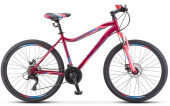STELS Miss-5000 MD 26" V020*LU096322*LU089358 *18" Вишнёвый/розовый