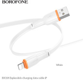 BOROFONE (6941991120930) BX118i USB 2.4A для Lightning , белый