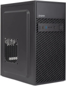 Корпус Digma DCC-MN303 черный без БП mATX 1x80mm 2x120mm 1xUSB2.0 1xUSB3.0 audio