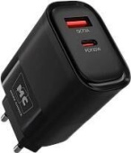 MORE CHOICE (4620202555588) NC82 1USB+1Type-C 3.0A PD 35W+QC3.0 для Type-C Type-C Black