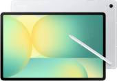 Планшет 13.1" Samsung Galaxy Tab S10 FE+ SM-X626B серебристый TFT 2880x1800 12Gb/256Gb Android 15 5G (SM-X626BZSPCAU)