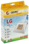 Пылесборник Ozone micron M-08 синт. 5шт. LG TB-36