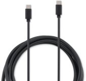 Кабель Buro BU-USB-CC-1.2M-100W USB Type-C (m)-USB Type-C (m) 1.2м черный