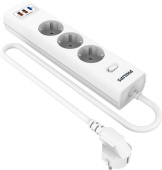 Сетевой фильтр Philips CHP4336WB/51 3роз. 3м белый