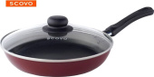 SCOVO СЭ-028 expert со стекл. крышкой д.24 см