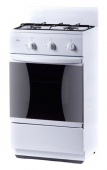 Плита Комбинированная Flama CK 2202 W белый