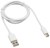 REXANT (18-1895) Кабель USB-Type-C/2A/PVC/white/1m/REXANT