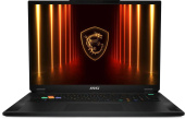 Ноутбук 18" MSI Stealth 18 HX AI A2XWJG-052RU черный Ultra 9 275HX 64Gb/2Tb RTX 5090 W11Home (9S7-183341-052)