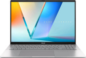 Ноутбук 16" Asus VivoBook S16 S3607VA-RP105 серебристый Core5-210H 16Gb/512Gb UHDGr noOS (90NB1671-M007R0)