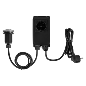 Пневмокнопка для измельчителя пищевых отходов с установочным комплектом Maunfeld MPB01