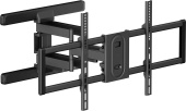 Кронштейн для телевизора Ultramounts UM 970 черный 95"-120" макс.60кг настенный поворот и наклон