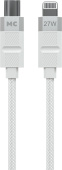 MORE CHOICE (4620202555083) K87ia 2м USB 3.0A PD 27W для Lightning ng 8-pin Type-C - 2м , белый