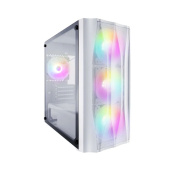 Корпус 1STPlayer FIREBASE X3-M белый без БП Mini-Tower ATX (X3-M-WH-4F1-W)