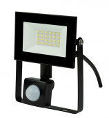 UNIEL ULF-F62-30W/6500K SENSOR IP54 200-240В BLACK