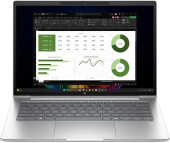 Ноутбук 14" HP ProBook 4 G1q серебристый SnapdragonX-X1-26-100 16Gb/512Gb QualcommAdreno W11Pro (B39XGAT)