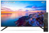 Телевизор Harper 40F720T черный