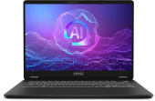 Ноутбук 14" MSI Prestige 14 AI+ Evo C2VMG-026RU серый Ultra 7 258V 32Gb/1Tb IntelArc W11Home (9S7-14N321-026)