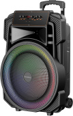 Портативная акустика Hyundai H-MC1295 черный 35Вт FM USB BT micro SD