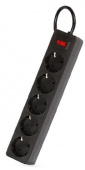 SMARTBUY SBSP-30-K 3м 5 розеток черный