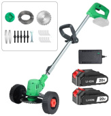 ZITREK GreenCut 20 Pro (20В, Li-ion аккумулятор 2шт, колеса) 082-2005