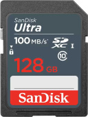 Флеш карта SDXC 128Gb Class10 Sandisk SDSDUNR-128G-GN3IN Ultra