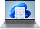 Ноутбук16" Lenovo ThinkBook 16 G7 ARP серый R7-7735HS 16Gb/512Gb Radeon 680M noOS (21MWA0ATIN)
