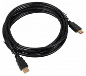 Кабель аудио-видео Buro HDMI 1.4 HDMI (m)/HDMI (m) 3м. Позолоченные контакты черный (BHP HDMI V1.4 3M LOCK)