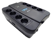 Источник бесперебойного питания Powercom Spider SPD-1100U LCD USB 605Вт 1100ВА черный