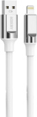 AKSBERRY (6900291900017) X159 Silicone USB-A Lightning, белый