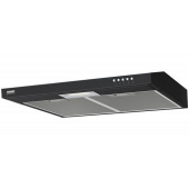 Встраиваемая вытяжка Krona JESSICA slim 600 black push button