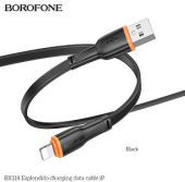 BOROFONE (6941991120923) BX118i USB 2.4A для Lightning , черный