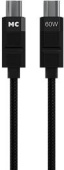 MORE CHOICE (4620202554949) K87aa USB 3.0A PD 60W для Type-C Type-C - 1 м , черный