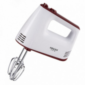 Миксер DELTA LUX DE-7700 белый с бордовым