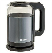 DELTA DL-1115 grey (1,8л. металл/стекло)