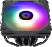 Кулер для процессора Thermalright AXP120-X67 Black ARGB Soc-AM5/AM4/1151/1200/2066/2011/1700 4-pin 26.1dB Al+Cu 490gr Ret (AXP120-X67-BL-ARGB