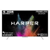 Телевизор Harper 75U770TS черный