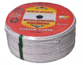 REXANT (01-2401) SAT 50м+CU/CU 75 Ом, 100м белый