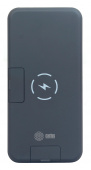 Мобильный аккумулятор Cactus CS-PBFSQT-10000 10000mAh 3A 1xUSB беспроводная зарядка черный