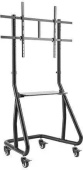 Подставка для телевизора Ultramounts UM 298 черный 60"-105" макс.100кг напольный мобильный