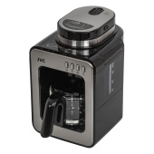 Кофеварка капельная JVC JK-CF36 600Вт черный/серебристый
