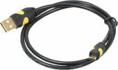 Кабель 2A Smooth connector USB (m)-micro USB (m) 0.75м черный