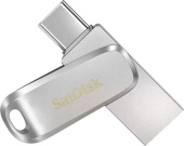 Флеш диск 128Gb Sandisk USB-C SDDDC4-128G-G46 USB3.1 серебристый
