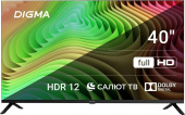 DIGMA DM-LED40SBB36 FHD SMART TV Салют