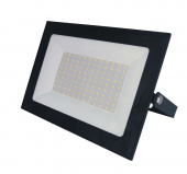 UNIEL ULF-F21-100W/3000K IP65 200-250В BLACK