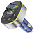 HOCO (6931474789082) E71 Crystal transparent discovery edition QC3.0 car BT FM (темно-синий)