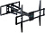 Кронштейн для телевизора Kromax ATLANTIS-75 черный 40"-90" макс.101кг настенный поворотно-выдвижной и наклонный