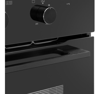 Духовой шкаф Газовый Maunfeld MOGM703B2 черный