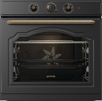 Духовой шкаф Gorenje BO6735CLB черный