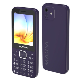 Мобильный телефон Maxvi K28 purple фиолетовый
